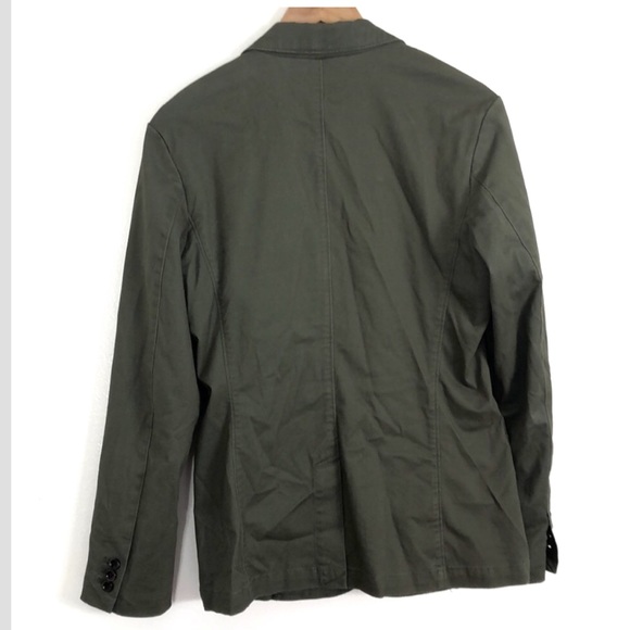 Goodiellow & co Green button up jacket sz small - Picture 2 of 4